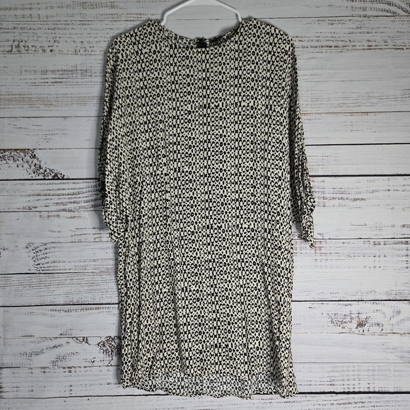 Zara Woman Animal Print Mini Dress Tunic S - Picture 1 of 3